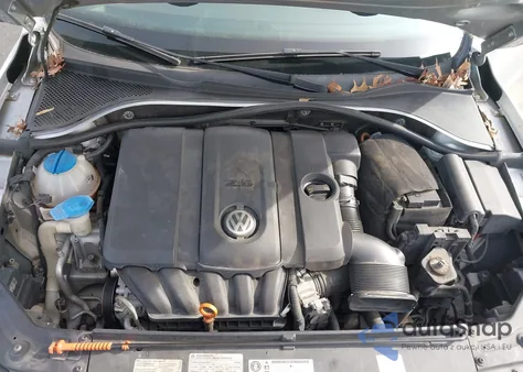 2012 Volkswagen Passat 2.5L Se из США, поврежденный, VIN 1VWBH7A31CC101583